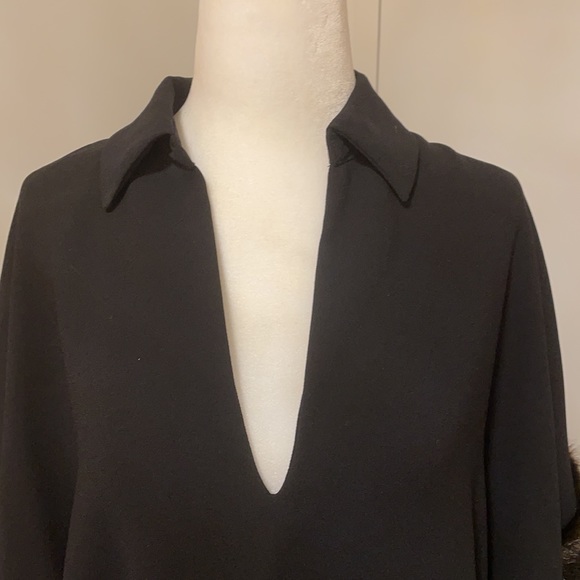 NWOT- Zara black top w faux fur  $40 - Picture 8 of 11